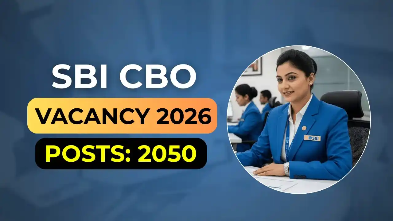 SBI CBO Recruitment