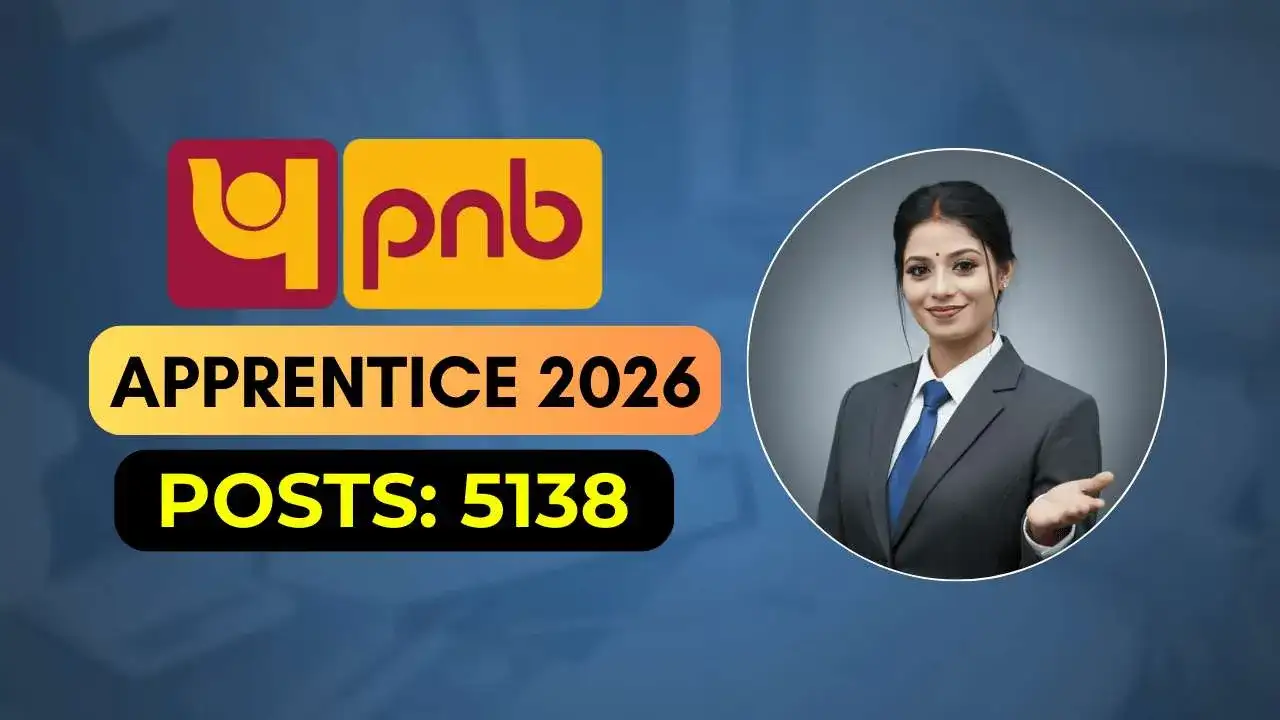 Punjab National Bank Apprentice Recruitment